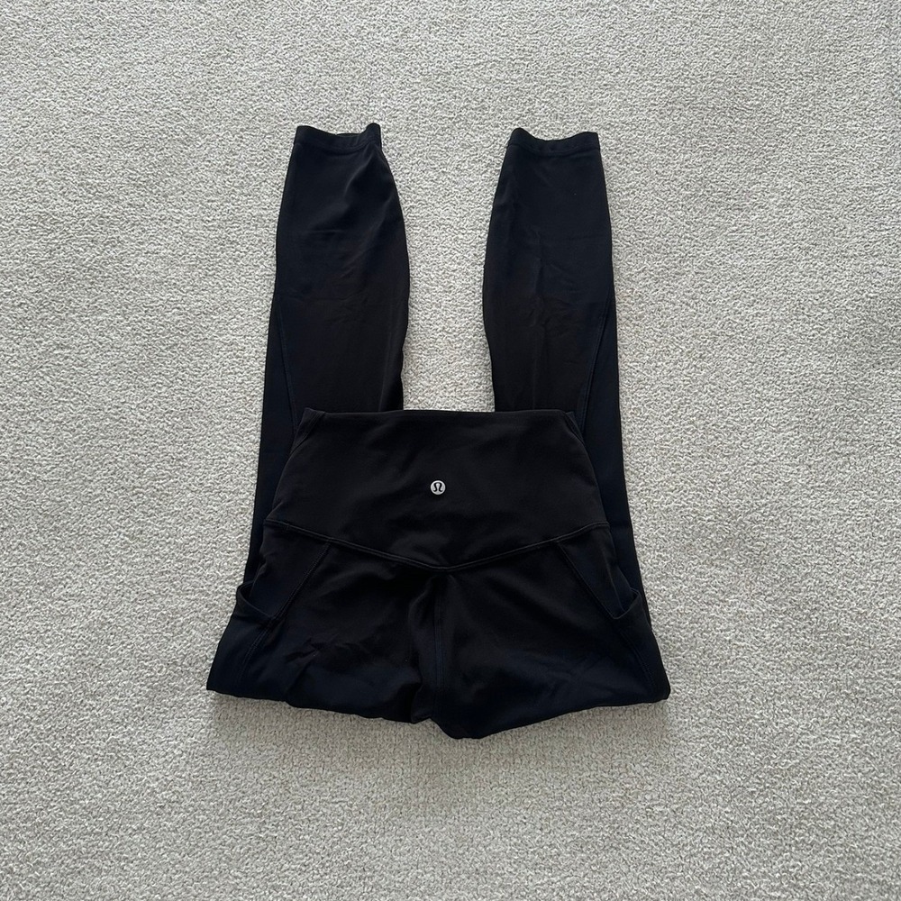 lululemon Align HR Pant 25" * Pocket size 4 in Black